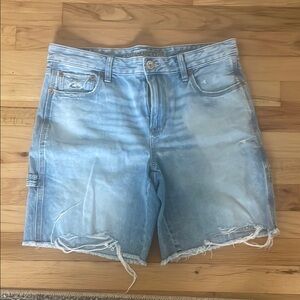 American Eagle Outfitters Light Blue Women's Cargo Shorts